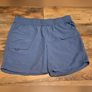 Women's Columbia Blue Outdoor Shorts Size Medium